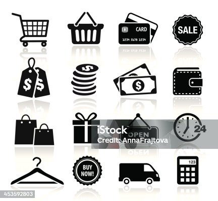 istock Collection of Shopping Icons 453592803