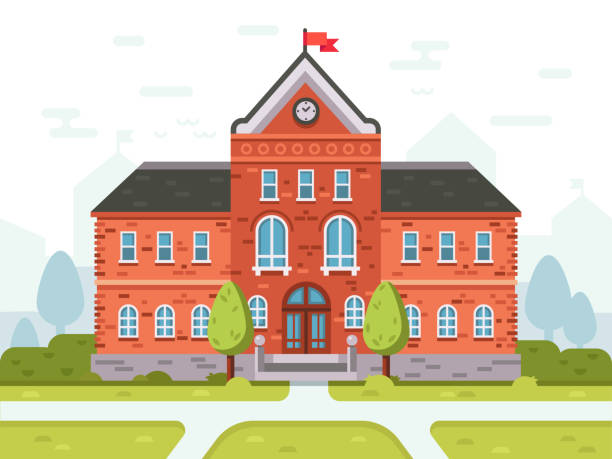 University Campus Illustrations, Royalty-Free Vector Graphics & Clip ...
