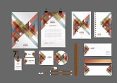 istock color earthtones corporate identity template  for your business 499456652