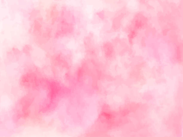 カラフルな抽象的なベクトルの背景。柔らかいピンク水彩画汚れ。水彩画。 - ピンク色点のイラスト素材／クリップアート素材／マンガ素材／アイコン素材