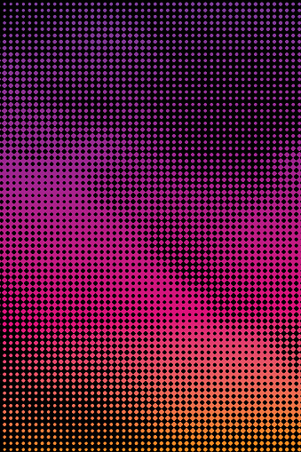 Colorful Halftone Pattern Abstract background
