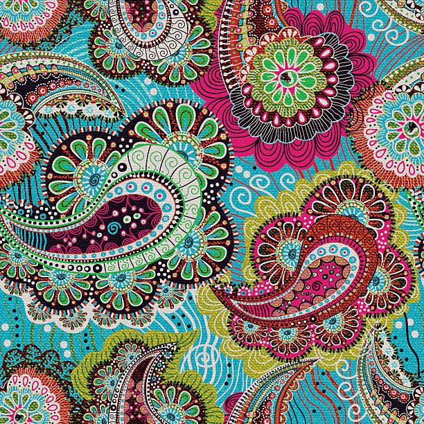 Royalty Free Paisley Clip Art, Vector Images & Illustrations - iStock