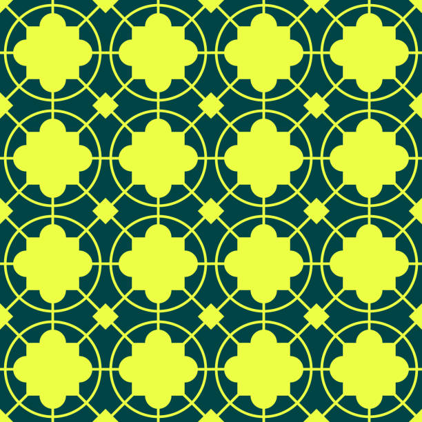 Colorful seamless pattern vector art illustration