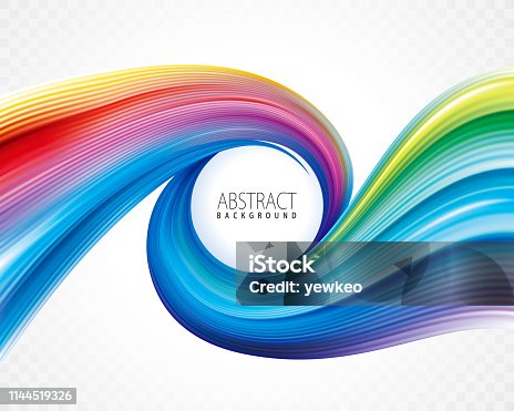 istock Colorful Spiral Abstract Background 1144519326