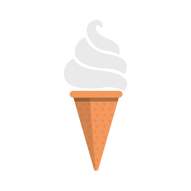 bunte sommer eis, leckere sommer cool süßspeise - ice cream fancy stock-grafiken, -clipart, -cartoons und -symbole