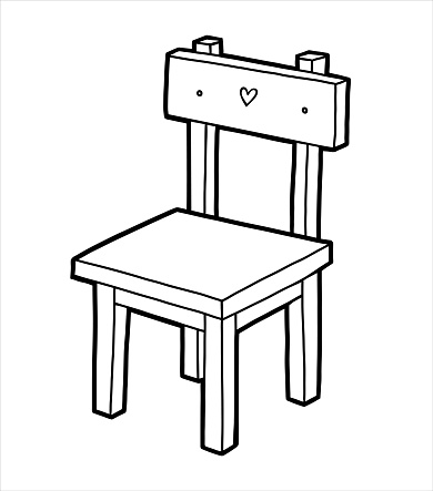 색칠 공부 키즈 의자 0명에 대한 스톡 벡터 아트 및 기타 이미지 - iStock