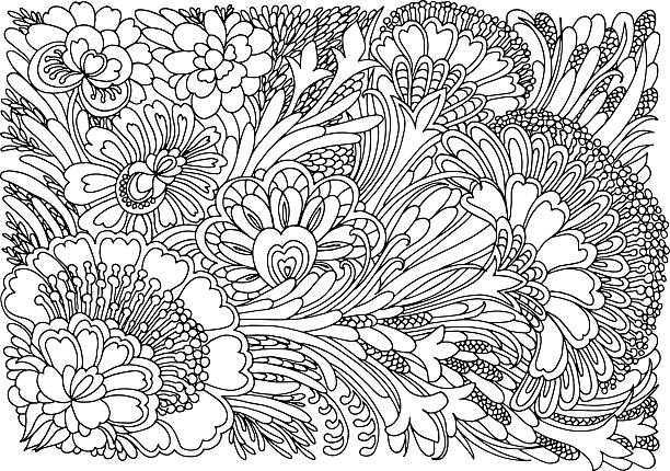 Coloring book pages templates