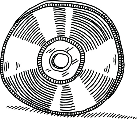 Compact Disc Drawing