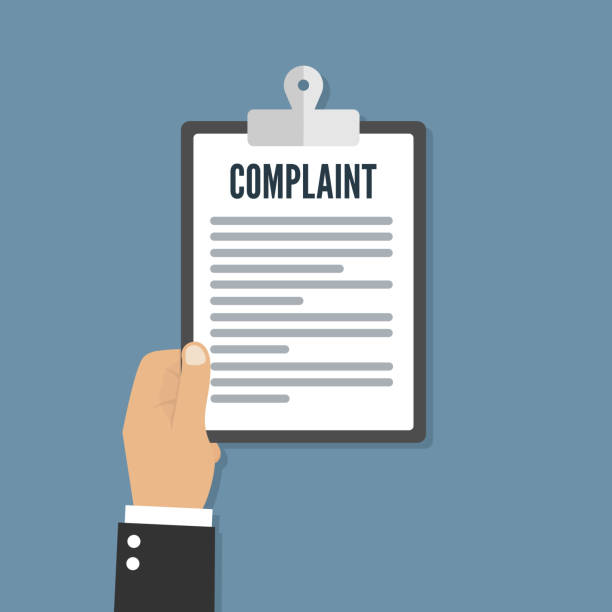 55 File A Complaint Illustrations & Clip Art - iStock