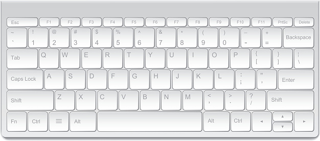 Download Computer Keyboard Stock Illustration - Download Image Now - iStock