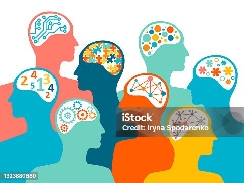 istock Concept of the diversity of people's talents and skills 1323880880