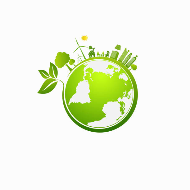 Concept World environment and sustainable development , vector illustration vector art illustration