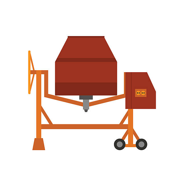 Royalty Free Cement Mixer Clip Art, Vector Images & Illustrations - iStock