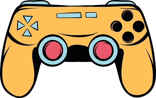 Dessin Anim Ic ne De Manette De Jeu Console Vecteurs Dessin Anim Ic ne De Manette De Jeu Console Vecteurs