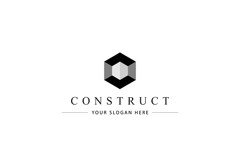 Construction And Structure Logo Design Stock Illustration - Download ...