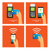 istock Contactless payment 891413026