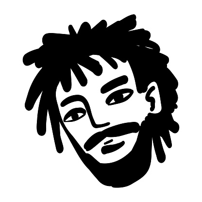 Free Dreadlock Character Dreadlocks Clipart in AI, SVG, EPS or PSD | Page 7