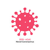 istock Coronavirus Cell Icon Vector Design on White Background. 1212253518