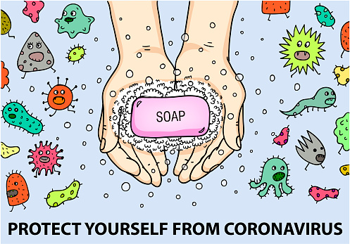 Coronavirus Covid19 Outbreak Concept How To Protect ...