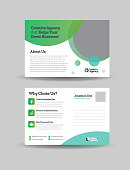istock Corporate Business Postcard Design or Save The Date Invitation Card  or Direct Mail EDDM Design 1349494508