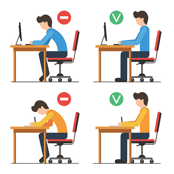 Posture Clip Art, Vector Images & Illustrations - iStock