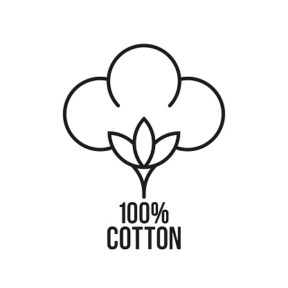 100 Cotton Vector Icon Stock Illustration - Download Image Now - iStock