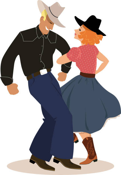 Polka Dancing Illustrations, Royalty-Free Vector Graphics ...