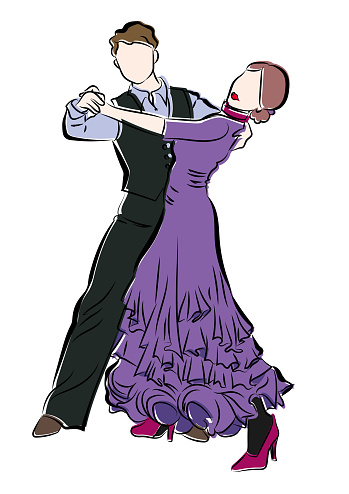Couple dance image
