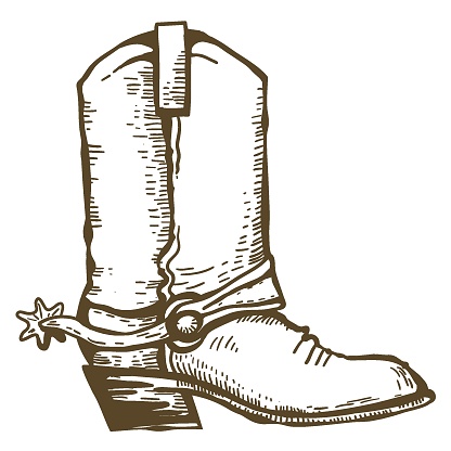 Free Cowboy Boot Clipart in AI, SVG, EPS or PSD