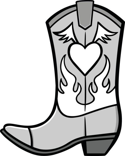 Cowgirl Boot Clipart