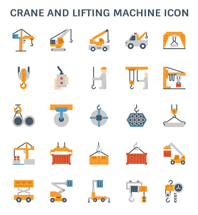 crane lifting icon
