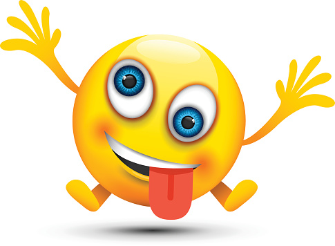 Crazy Emoji Character Stock Illustration - Download Image Now - iStock