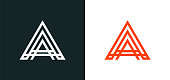 istock Creative Modern letter A logo 1277105989