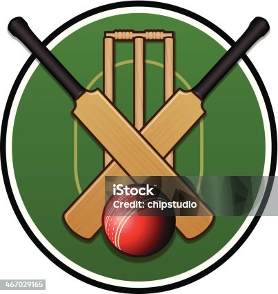istock Cricket Logo 467029165