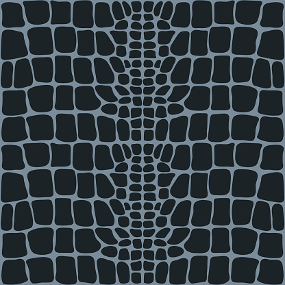Crocodile Print Seamless Pattern