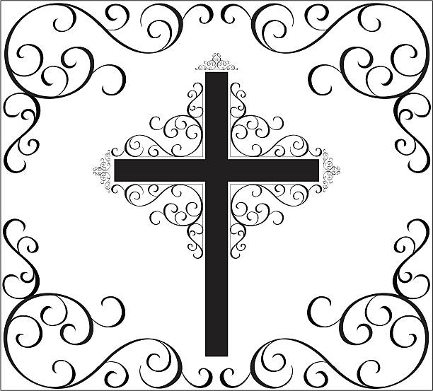 cross http://www.biologoart.com/is/vd.jpg religious cross borders stock illustrations