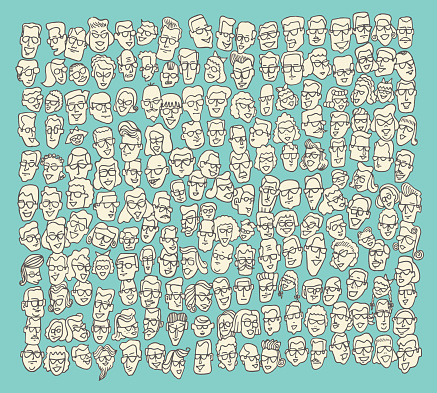 Crowd of Faces