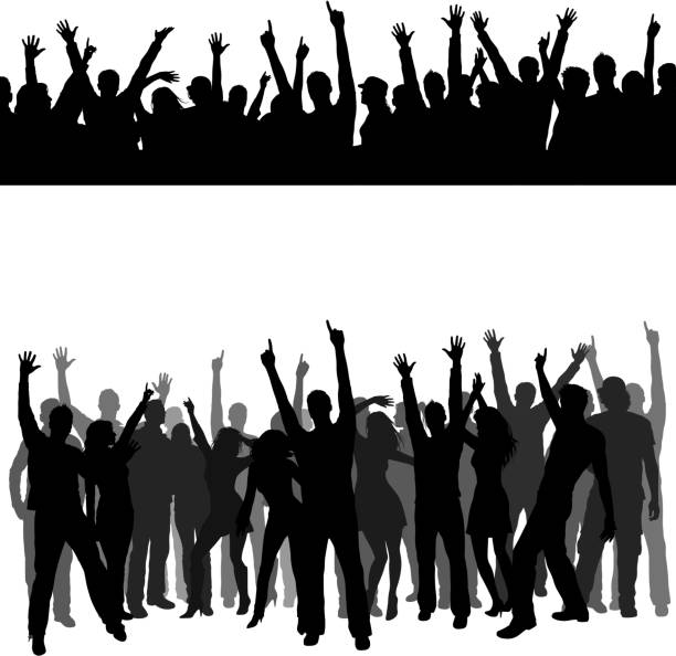 Audience Silhouettes Illustrations, Royalty-Free Vector Graphics & Clip ...