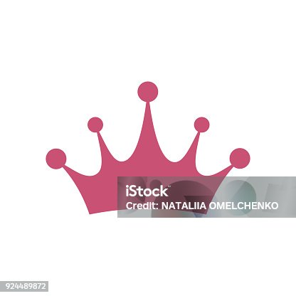 istock Crown icon vector. Princess Crown 924489872