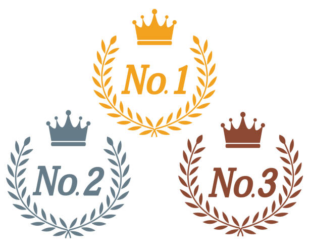 ローレルの王冠番号 ランキング。 - ランキング点のイラスト素材／クリップアート素材／マンガ素材／アイコン素材