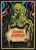 istock Cthulhu monster horror poster 1354211146