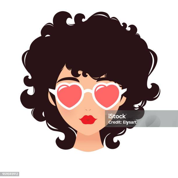 Curly Hair Vector Art Graphics Freevector Com