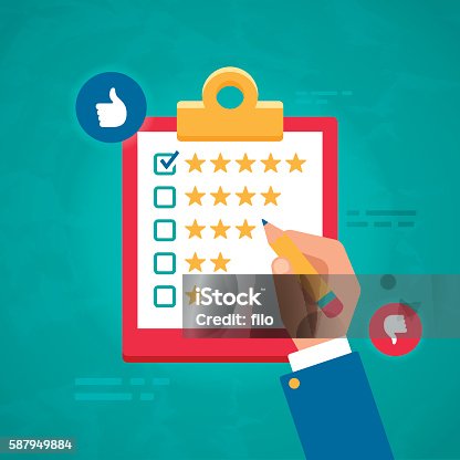 istock Customer Ratings and Survey Reviews 587949884