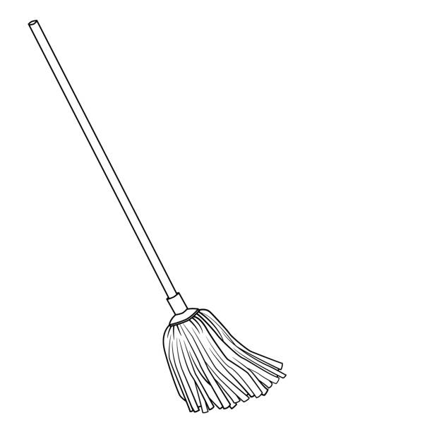 Royalty Free Mopping Floor Clip Art, Vector Images & Illustrations - iStock