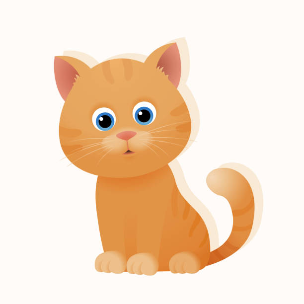 Ginger Cat Illustrations, Royalty-Free Vector Graphics & Clip Art - iStock