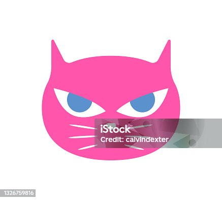 istock Cute cat flat design 1326759816