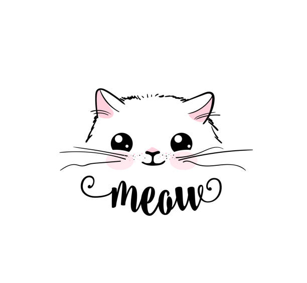 Cat Meow Illustrations, Royalty-Free Vector Graphics ...