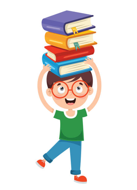 70 Balance Book On Head Illustrations & Clip Art - iStock