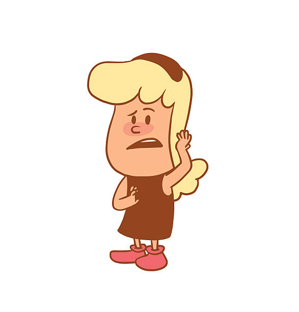 Royalty Free Sad Blonde Girl School Cartoon Clip Art Royalty Free Sad Blonde Girl School Cartoon Clip Art