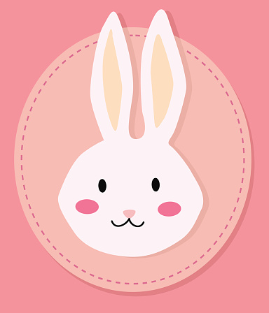 Download Cute Rabbit Head Cartoon Stock Illustration - Download ...